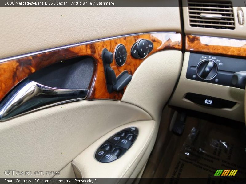 Arctic White / Cashmere 2008 Mercedes-Benz E 350 Sedan