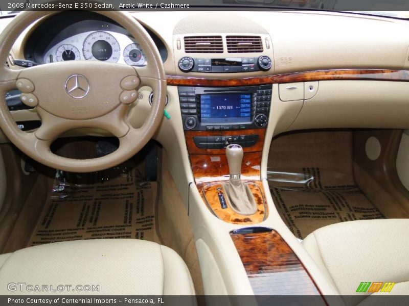 Arctic White / Cashmere 2008 Mercedes-Benz E 350 Sedan
