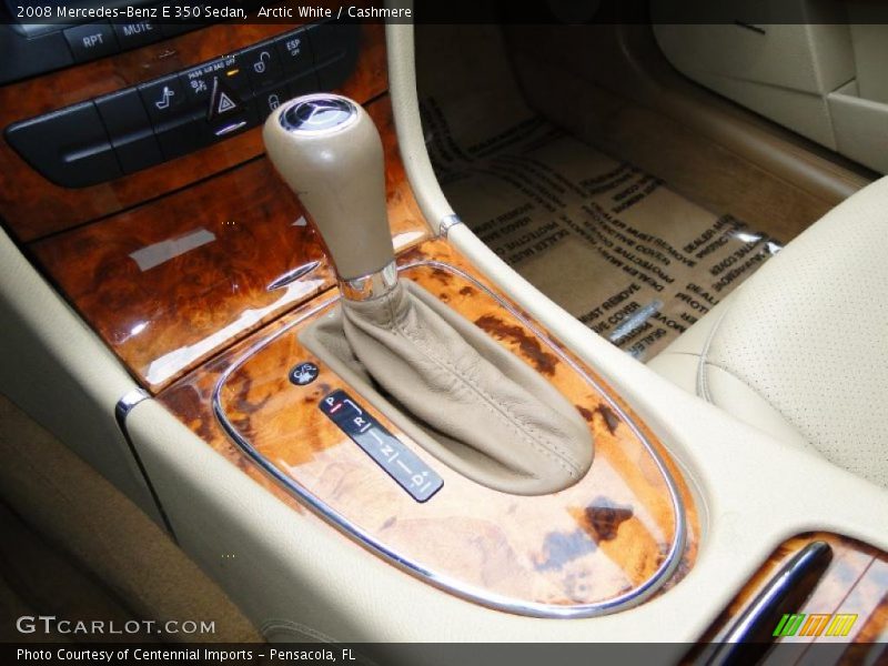 Arctic White / Cashmere 2008 Mercedes-Benz E 350 Sedan