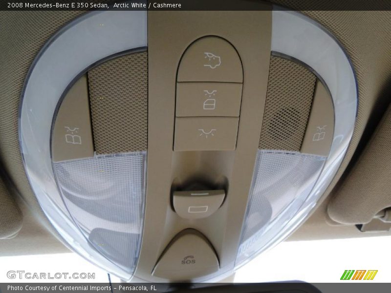 Arctic White / Cashmere 2008 Mercedes-Benz E 350 Sedan