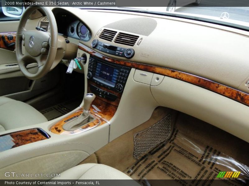 Arctic White / Cashmere 2008 Mercedes-Benz E 350 Sedan