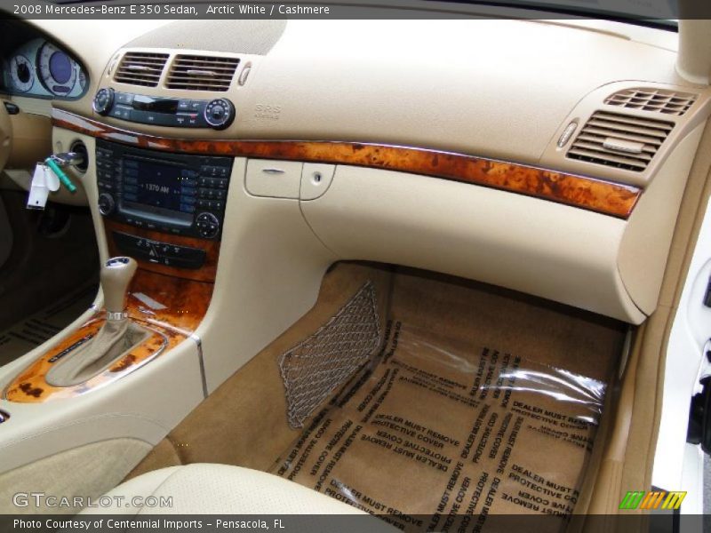 Arctic White / Cashmere 2008 Mercedes-Benz E 350 Sedan