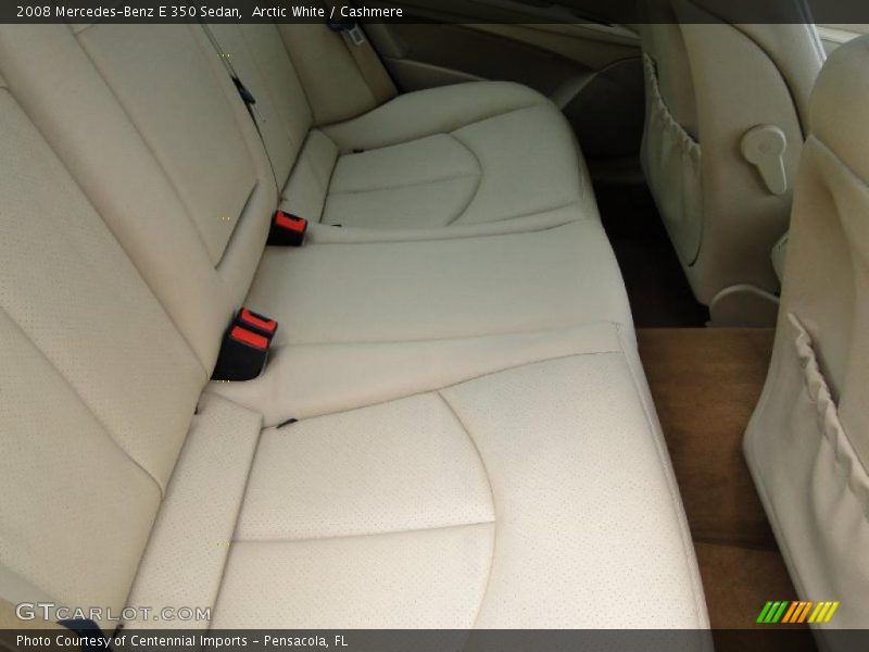Arctic White / Cashmere 2008 Mercedes-Benz E 350 Sedan