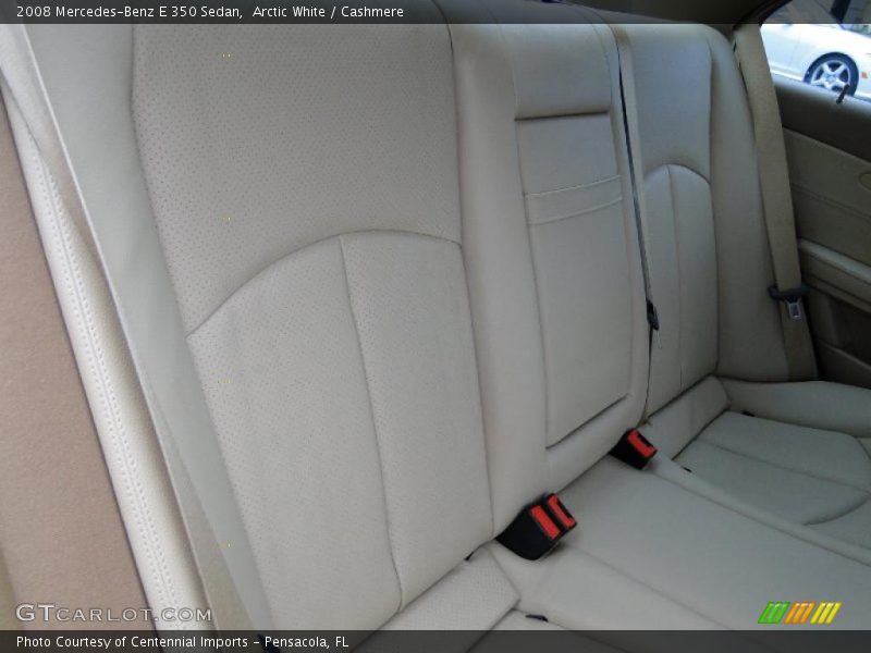 Arctic White / Cashmere 2008 Mercedes-Benz E 350 Sedan