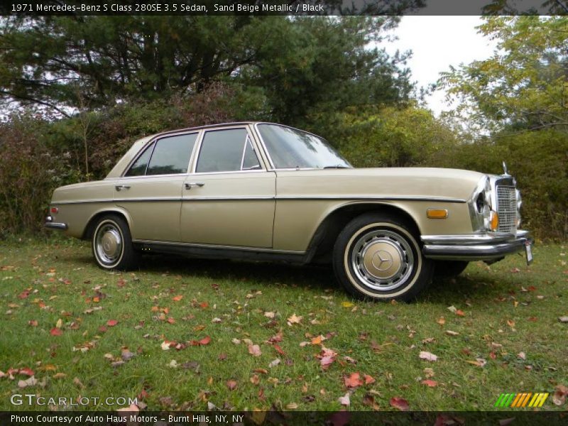  1971 S Class 280SE 3.5 Sedan Sand Beige Metallic