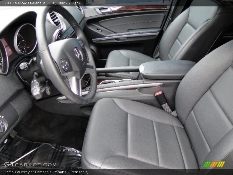 2010 ML 350 Black Interior