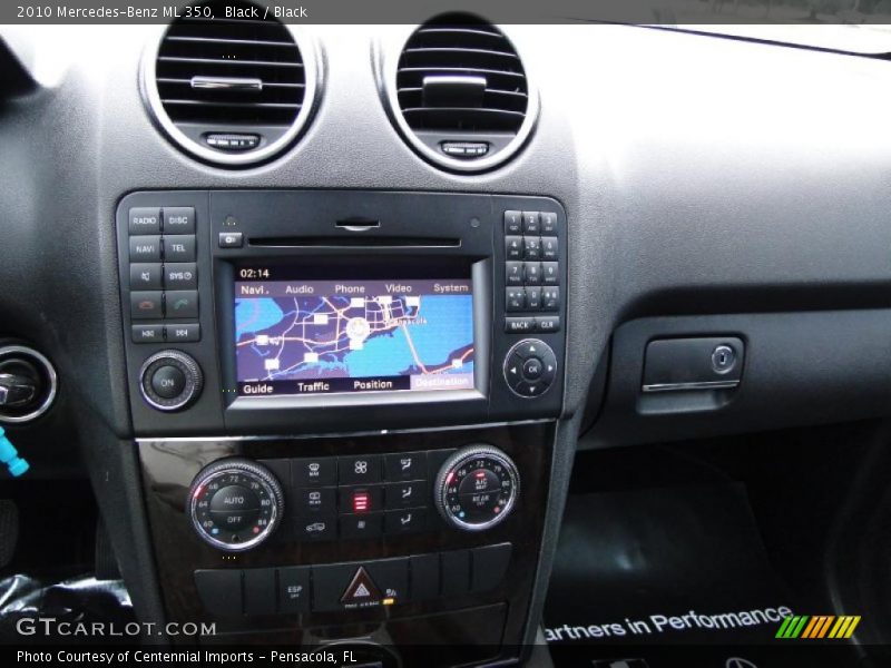 Controls of 2010 ML 350