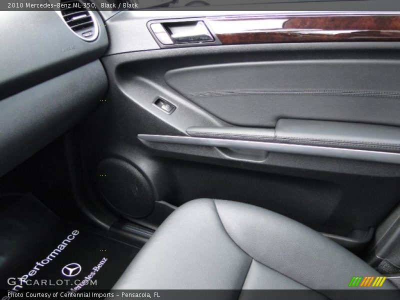 Black / Black 2010 Mercedes-Benz ML 350