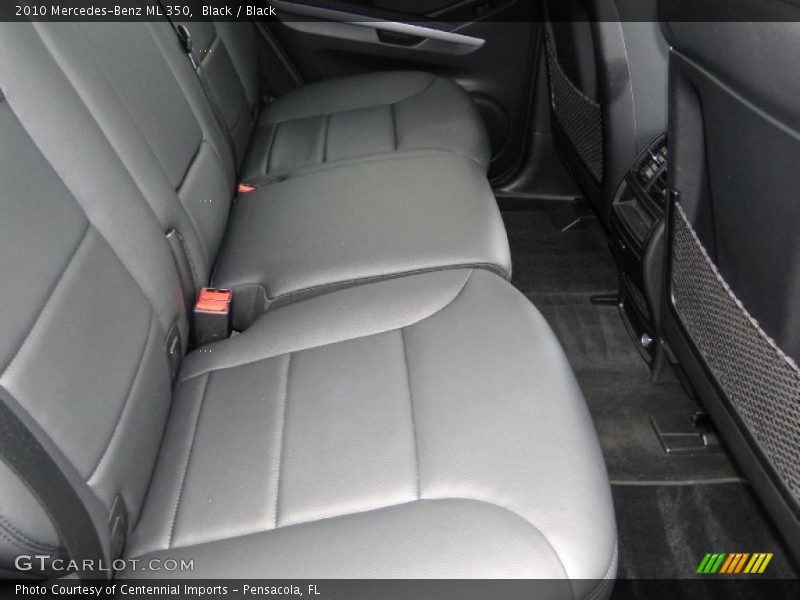 Black / Black 2010 Mercedes-Benz ML 350