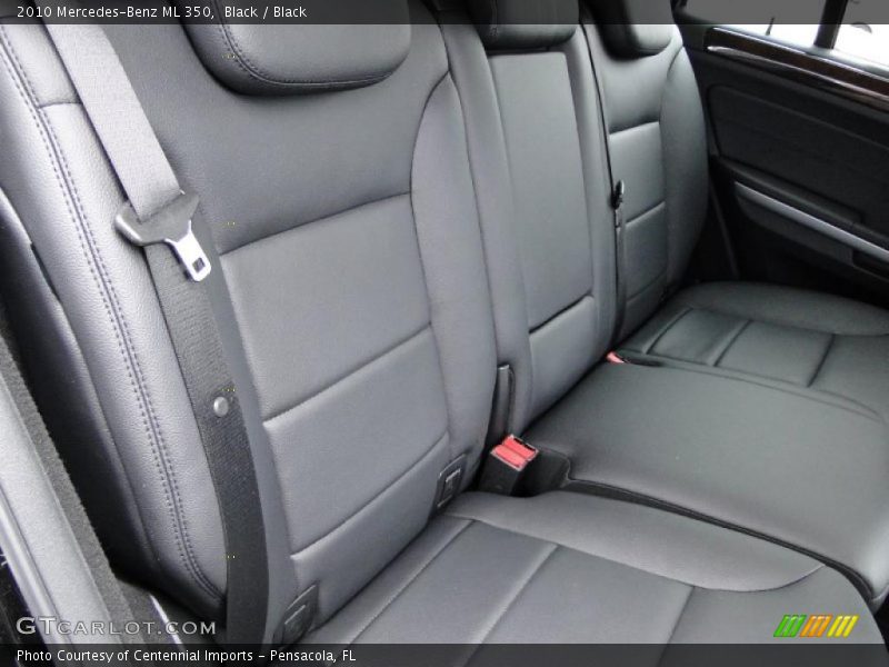 Black / Black 2010 Mercedes-Benz ML 350