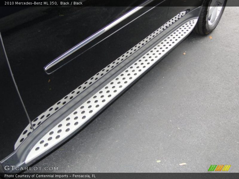 Black / Black 2010 Mercedes-Benz ML 350