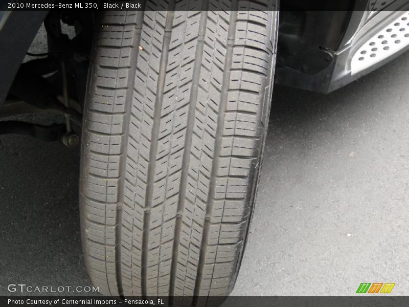 Black / Black 2010 Mercedes-Benz ML 350