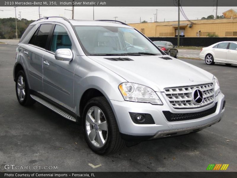 Iridium Silver Metallic / Ash 2010 Mercedes-Benz ML 350
