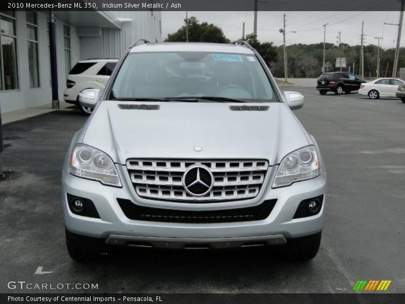 Iridium Silver Metallic / Ash 2010 Mercedes-Benz ML 350
