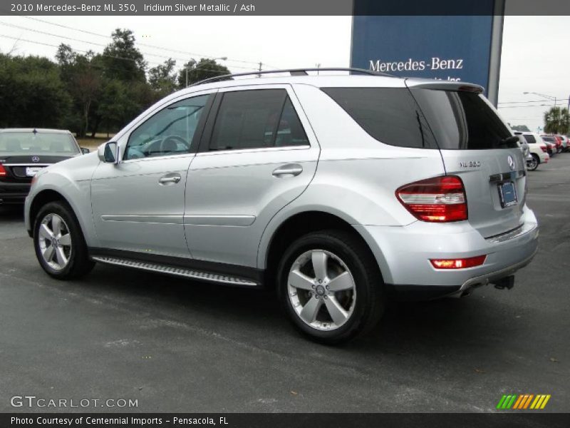 Iridium Silver Metallic / Ash 2010 Mercedes-Benz ML 350