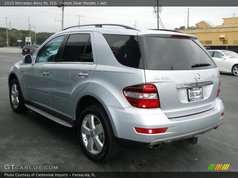 Iridium Silver Metallic / Ash 2010 Mercedes-Benz ML 350
