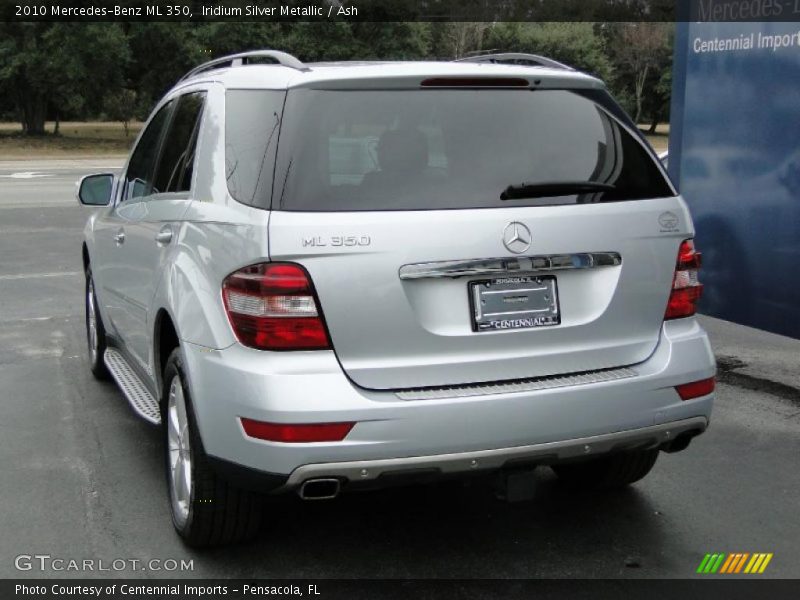 Iridium Silver Metallic / Ash 2010 Mercedes-Benz ML 350