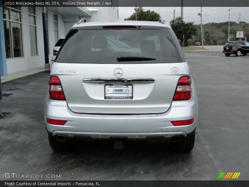 Iridium Silver Metallic / Ash 2010 Mercedes-Benz ML 350