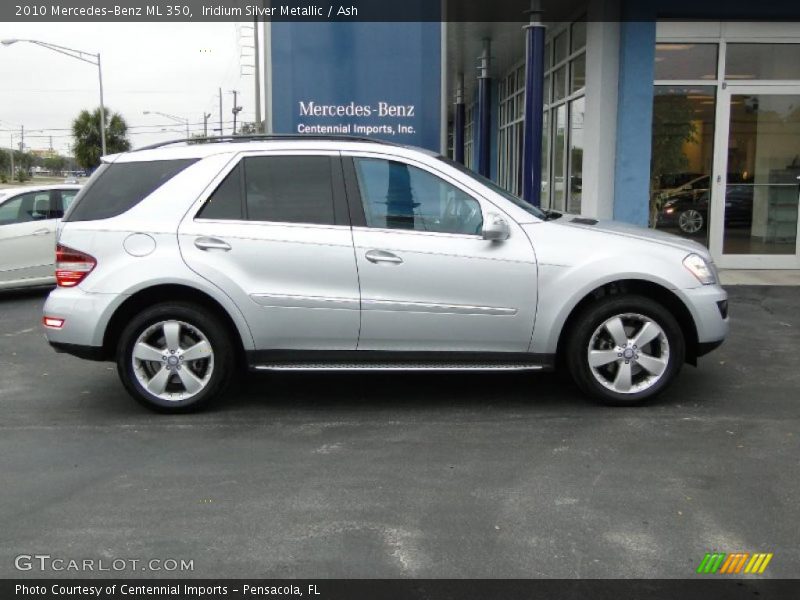 Iridium Silver Metallic / Ash 2010 Mercedes-Benz ML 350