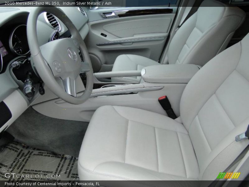 Iridium Silver Metallic / Ash 2010 Mercedes-Benz ML 350