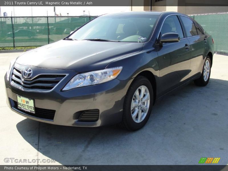 Magnetic Gray Metallic / Ash 2011 Toyota Camry LE
