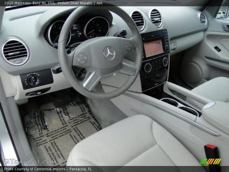 Iridium Silver Metallic / Ash 2010 Mercedes-Benz ML 350