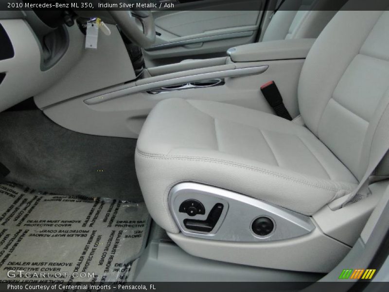 Iridium Silver Metallic / Ash 2010 Mercedes-Benz ML 350
