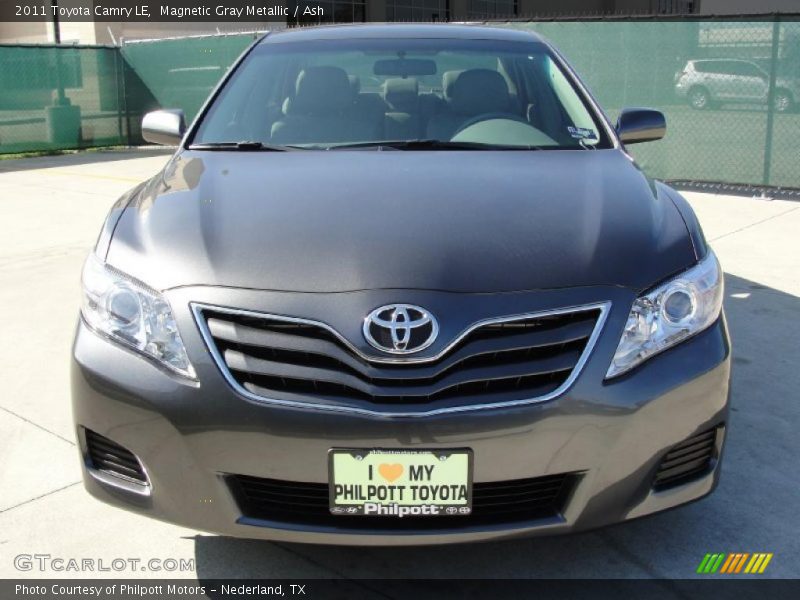 Magnetic Gray Metallic / Ash 2011 Toyota Camry LE