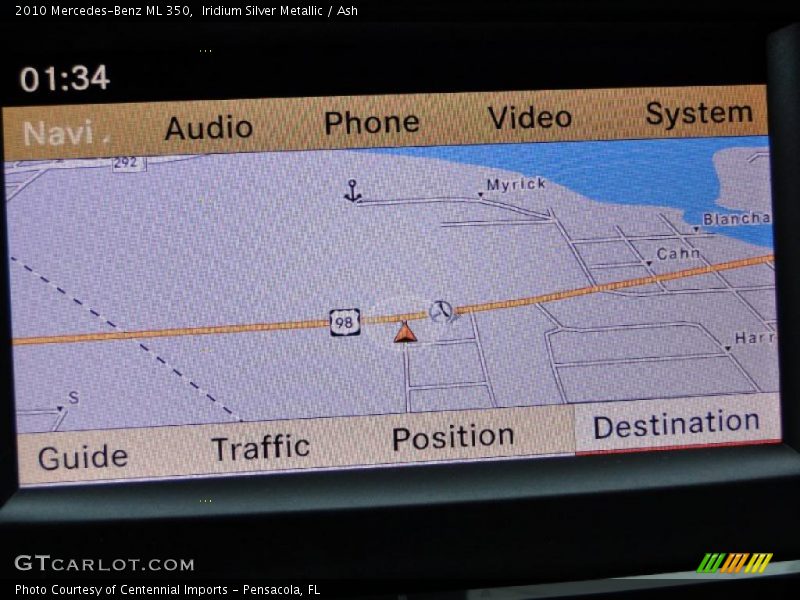 Iridium Silver Metallic / Ash 2010 Mercedes-Benz ML 350