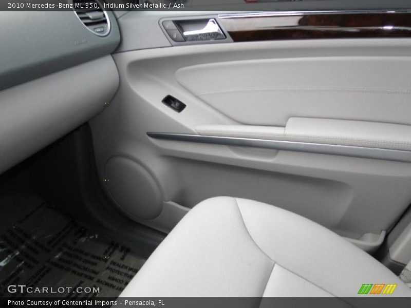 Iridium Silver Metallic / Ash 2010 Mercedes-Benz ML 350