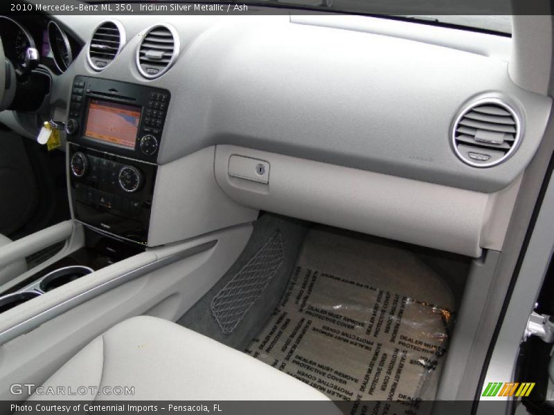 Iridium Silver Metallic / Ash 2010 Mercedes-Benz ML 350