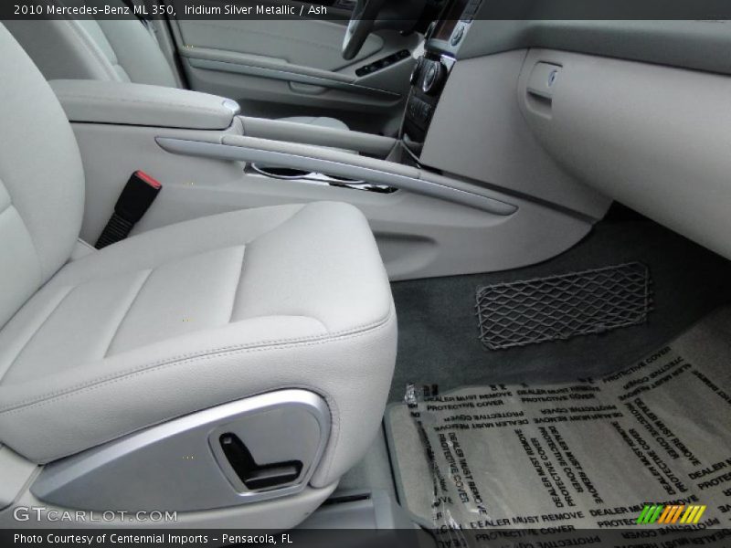 Iridium Silver Metallic / Ash 2010 Mercedes-Benz ML 350