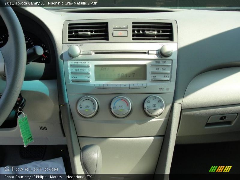 Magnetic Gray Metallic / Ash 2011 Toyota Camry LE