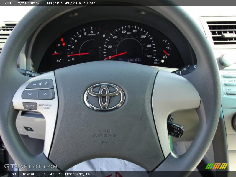 Magnetic Gray Metallic / Ash 2011 Toyota Camry LE