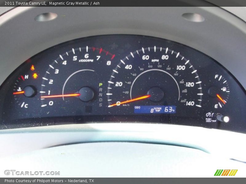 Magnetic Gray Metallic / Ash 2011 Toyota Camry LE