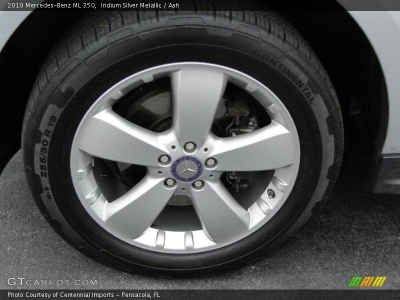 Iridium Silver Metallic / Ash 2010 Mercedes-Benz ML 350