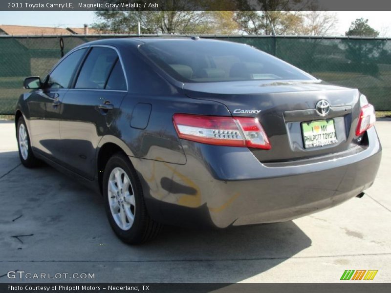 Magnetic Gray Metallic / Ash 2011 Toyota Camry LE