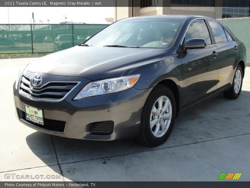 Magnetic Gray Metallic / Ash 2011 Toyota Camry LE