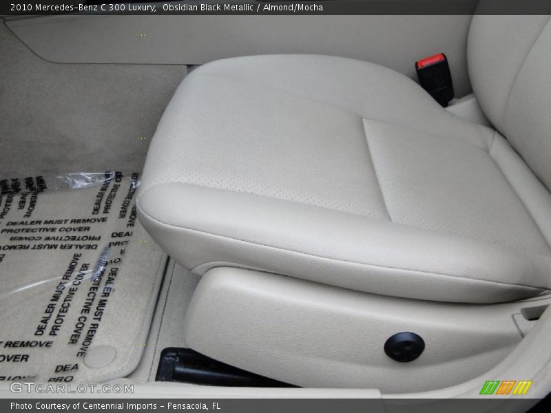 Obsidian Black Metallic / Almond/Mocha 2010 Mercedes-Benz C 300 Luxury