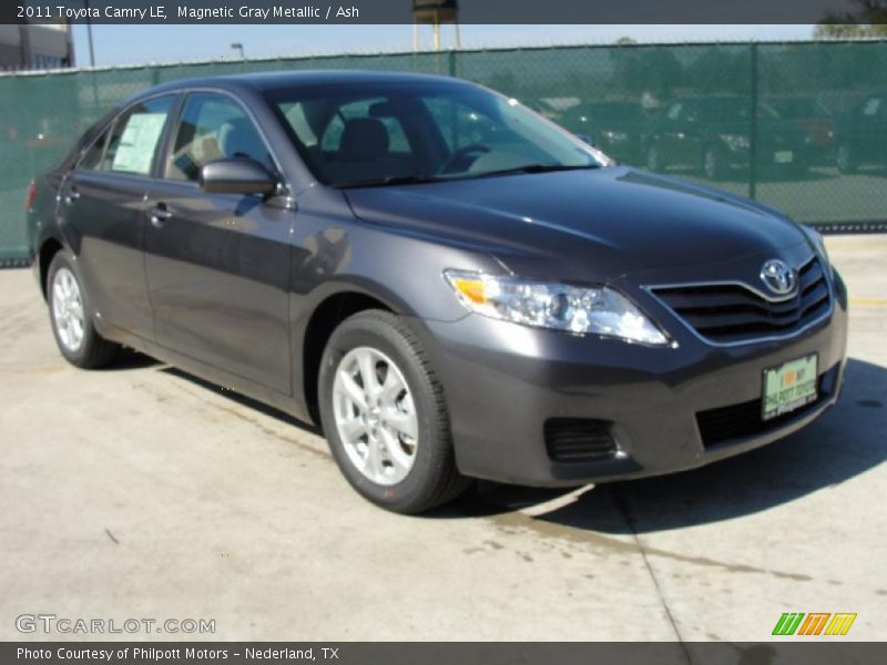 Magnetic Gray Metallic / Ash 2011 Toyota Camry LE