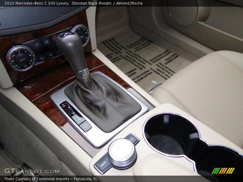 Obsidian Black Metallic / Almond/Mocha 2010 Mercedes-Benz C 300 Luxury