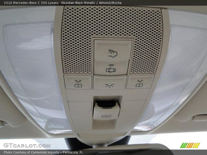 Obsidian Black Metallic / Almond/Mocha 2010 Mercedes-Benz C 300 Luxury