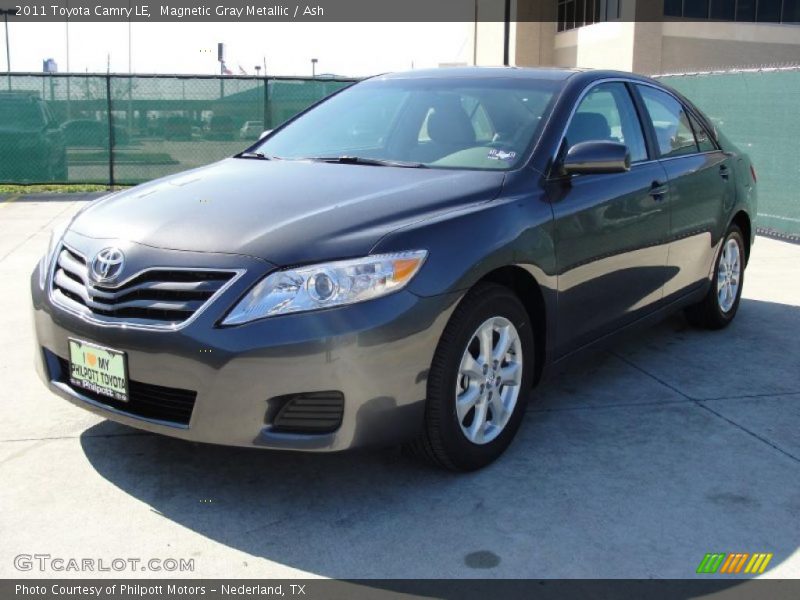Magnetic Gray Metallic / Ash 2011 Toyota Camry LE
