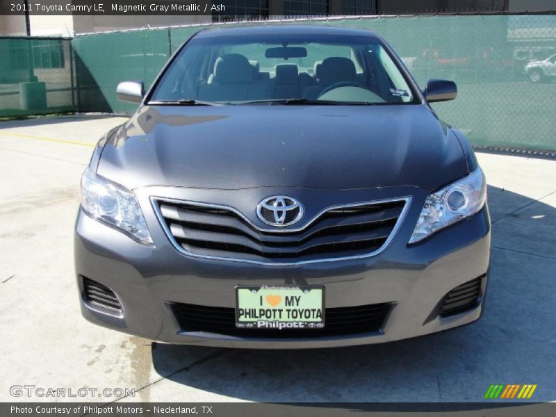 Magnetic Gray Metallic / Ash 2011 Toyota Camry LE