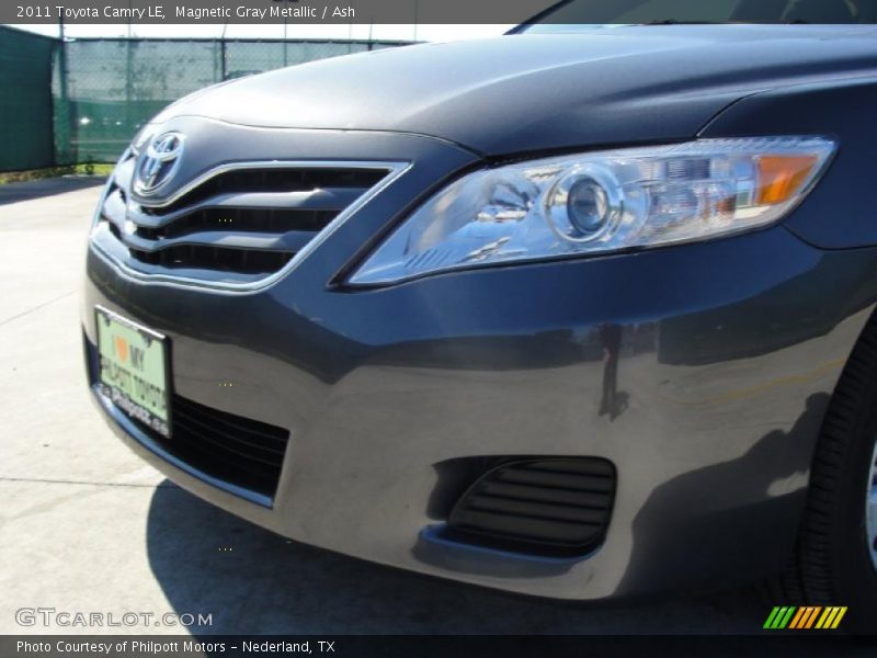Magnetic Gray Metallic / Ash 2011 Toyota Camry LE