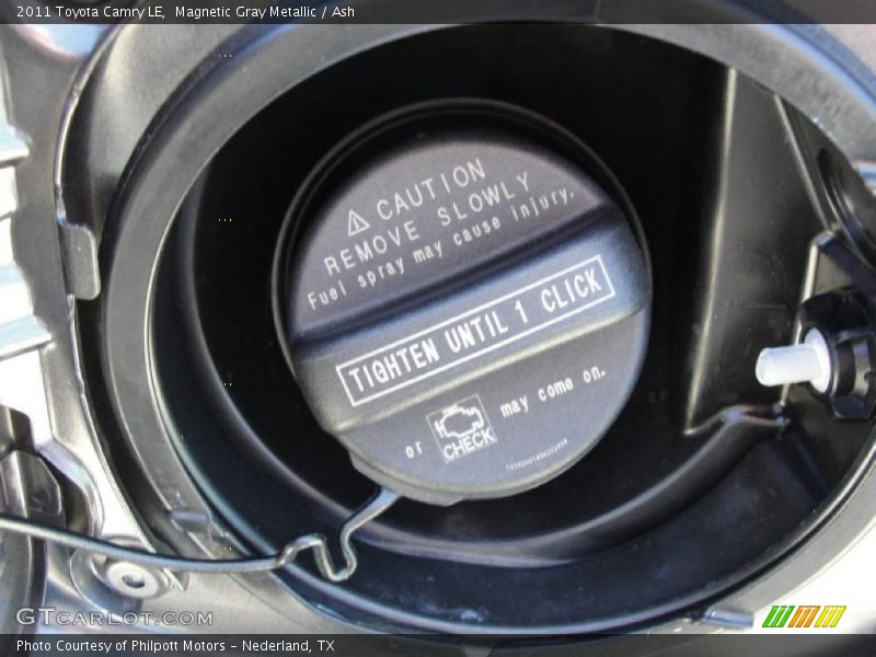 Magnetic Gray Metallic / Ash 2011 Toyota Camry LE