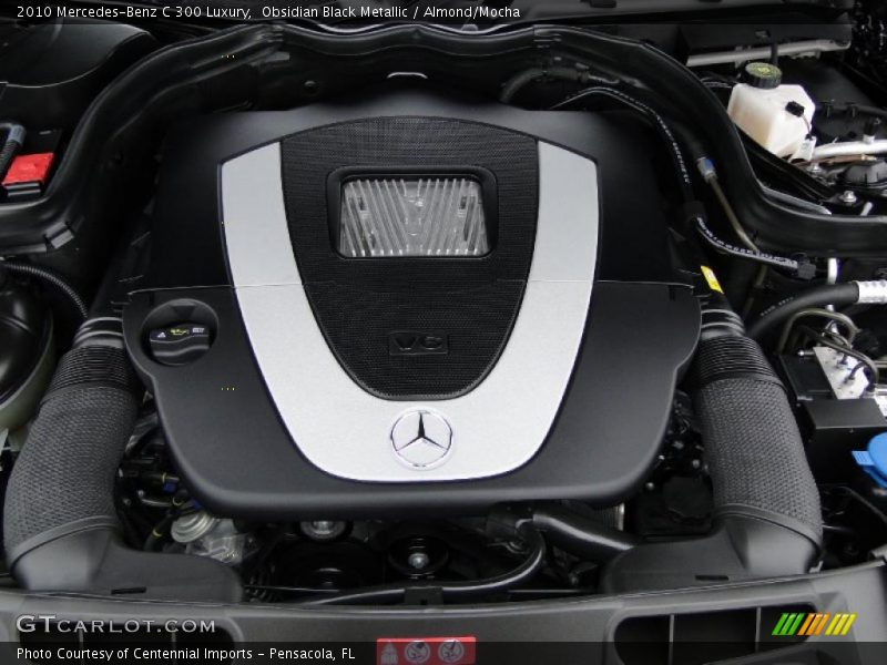 Obsidian Black Metallic / Almond/Mocha 2010 Mercedes-Benz C 300 Luxury