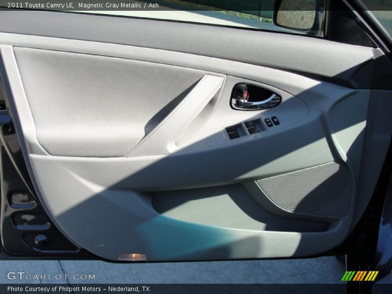 Magnetic Gray Metallic / Ash 2011 Toyota Camry LE