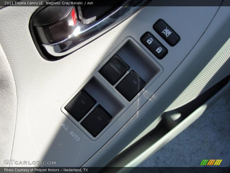 Magnetic Gray Metallic / Ash 2011 Toyota Camry LE