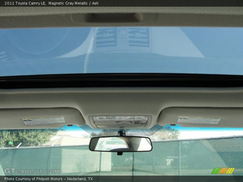 Magnetic Gray Metallic / Ash 2011 Toyota Camry LE